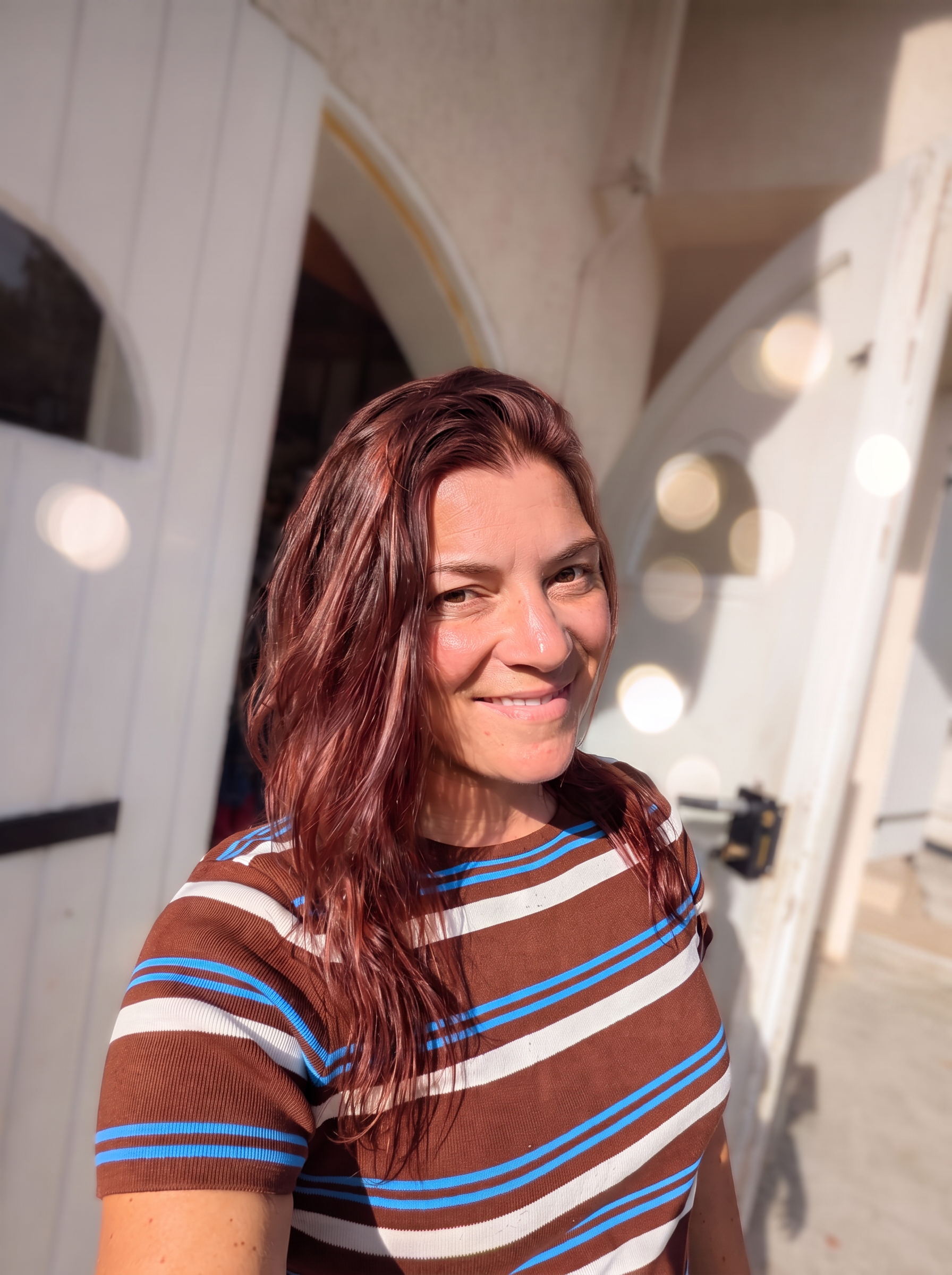 Lisa Siroki, founder of Szirōm, in her Auch atelier